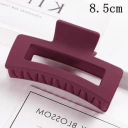 Korean Women Girls Plastic Hair Claws Clips Headwear Large Size Pin Crab Barrette Fashion Ornament Accessories