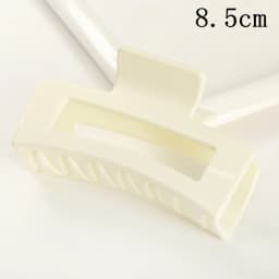 Korean Women Girls Plastic Hair Claws Clips Headwear Large Size Pin Crab Barrette Fashion Ornament Accessories
