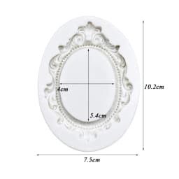 Frame Silicone Mold Sugarcraft Chocolate Cupcake Baking Mold Fondant Cake Decorating Tools