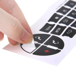 AC Dash Button Repair Kit Decal Stickers Replacement For GMC Tahoe Suburban Avalanche Yukon Denali Acadia Sierra & Buick Enclave