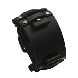 Vintage Black Red Blue Brown Green Genuine Leather Watchband 22mm Punk Pin Belt Watch Strap 24mm Bracelet Men Jewelry