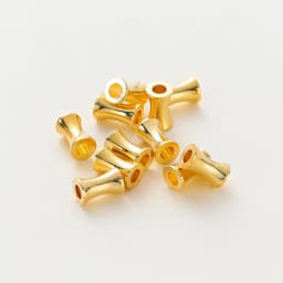 20PCS 5-10mm 14/18K Gold Color Plated Brass Cylindrical Spacer Beads Bracelet Beads High Quality Jewelry Accessorie