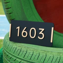 Acrylic Door Plate Shop Sign Customized 3D House Number for Office Home Flats Store Bar Hotel Apartment with Sticker or Magnet