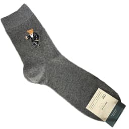 Good Quality Cartoon Gentleman Bear Men's Socks Cotton Harajuku Style Sport Boys Skateboard Novelty Breathable Christmas Gifts