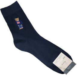 Good Quality Cartoon Gentleman Bear Men's Socks Cotton Harajuku Style Sport Boys Skateboard Novelty Breathable Christmas Gifts