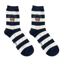 Good Quality Cartoon Gentleman Bear Men's Socks Cotton Harajuku Style Sport Boys Skateboard Novelty Breathable Christmas Gifts