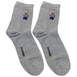 Good Quality Cartoon Gentleman Bear Men's Socks Cotton Harajuku Style Sport Boys Skateboard Novelty Breathable Christmas Gifts