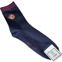 Good Quality Cartoon Gentleman Bear Men's Socks Cotton Harajuku Style Sport Boys Skateboard Novelty Breathable Christmas Gifts