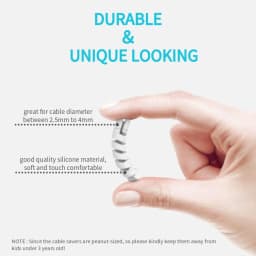 Charging Cable Protector For Phones Cable holder Ties cable winder Clip For Mouse USB Charger Cord management cable organizer