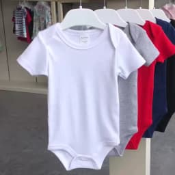 Solid White Baby Clothes Long Sleeve Cotton Baby Girls Boys Bodysuit Newborn body bebe 0-24 months Infant Jumpsuit