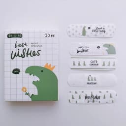 20pcs/box Cartoon Dinosaur Pig Bear Band Aid Wound Plaster Skin Strips Patch Adhesive Bandages First Aid Woundplast