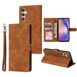 Wallet Card Slot Magnetic Flip Leather Case For Samsung Galaxy S25 Ultra S24 S23 Plus S22 S21 FE S20 FE Note 20 10 Lite 9 Cover