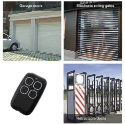 Garage Door Remote Control Duplicator 433MHz 433.92MHz Code Grabber Clone Gate Key Fob Command Hand Transmitter