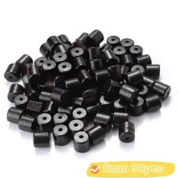 6 8 10 12mm Natural Stripe Spacer Ball Wooden Beads Brown Round Natural Wooden Beads Loose beads For Jewelry Making bracelet