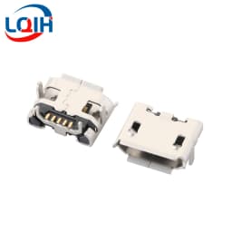 10PCS Micro USB 2 5Pin Connector Jack Female DIP SMD For Phone Tabletels Speakers etc Charging Port Socket Power v8 Plug Data