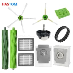 Main Brush Side Brush HEPA Filter Dust Bag Universal Wheel Spare Parts For IRobot Roomba I3 I4 I6 I7 I8 E5 E6 E7 J7 Accessories