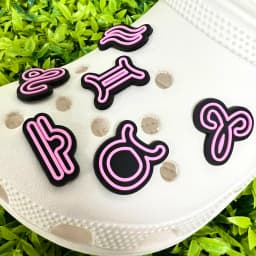 1pcs 12 Constellation Shoe Charms for Women Girls,Pisces Taurus Leo Shoe Decorations Accessories Pins for Kids,Clog Buckles