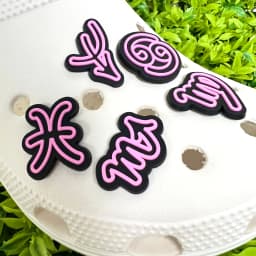 1pcs 12 Constellation Shoe Charms for Women Girls,Pisces Taurus Leo Shoe Decorations Accessories Pins for Kids,Clog Buckles