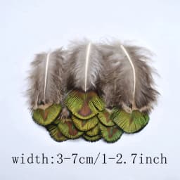 10/20Pcs Natural Peacock Feathers Crafts DIY Plumas Wedding Party Feathers Hair Christmas Jewelry Making Decoration Accessories