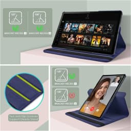 360 Rotating Case For Lenovo Tab P11 Plus TB-J606F/J616X/J607F Tablet Cover P11 Pro 11.5 J706F/J716F 11.2" Gen 2 2022 Stand Case
