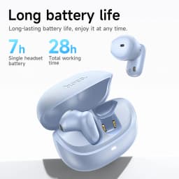 HOCO True Wireless Bluetooth 5.4 Earphones In Ear Mini Headset Touch Control Earbud HiFi Audio Music Sports Earbuds 28h Standby