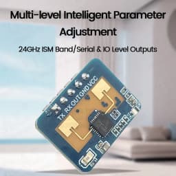 LD2410C 24GHz Human Presence Sensor FMCW Wave Radar Induction Module Body Heartbeat Detection Sensors High Accuracy