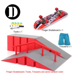 Finger Skateboard Big Scene DIY Mini Park Finger Skatepark Ramp Track Stairs Venue Combination Indoor Home Toys