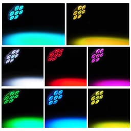 2PCS Mini LED Wash7x12W RGBW Moving Head Lighting 4in1 RGBW For Disco DJ KTV 12/16DMX Channels LED Stage Ball 14 Channels Light