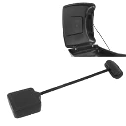 Motorcycle Black Pack Trunk Lid Tether For Harley Touring Ultra Electra Street Glide Road King FLH/T FLHX FLHR FLHTK 1996-up