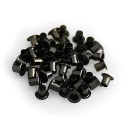 100sets Brass Eyelet No Washer 1.5mm/2mm/2.5mm Leather Craft Repair Grommet Round Eye Ring Shoes Bag Clothing Leather Belt Hat