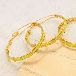 Wholesale New Arrival Stainless Steel Jewelry Green and Yellow Color Orula Elegua Bracelet Mix Beads Unisex Bangle For Women Men