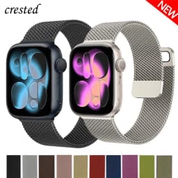 Milanese Loop For Apple Watch Band 44mm 40mm 45mm 41mm 42mm 49mm 45mm belt bracelet iWatch series 11 10 9 8 7 se3 Ultra3 Strap