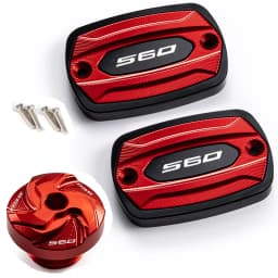 For YAMAHA TMAX 530 SX DX T-Max 500 TMAX 500 560 TECH Max TMAX Front Brake Fluid Brake Tank Cap and Filler Cap Accessories