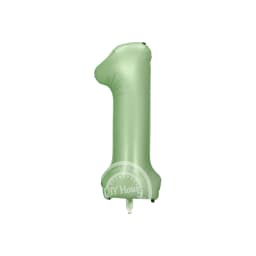 40inch Vintage Green Number Balloon 18inch Heart Balloons For 30 40 50 60 70 Happy Birthday Party Decoration DIY Home Supplies