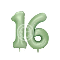 40inch Vintage Green Number Balloon 18inch Heart Balloons For 30 40 50 60 70 Happy Birthday Party Decoration DIY Home Supplies