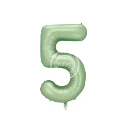 40inch Vintage Green Number Balloon 18inch Heart Balloons For 30 40 50 60 70 Happy Birthday Party Decoration DIY Home Supplies