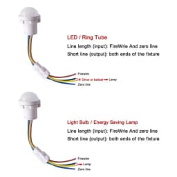 10/8/5/3/1PCS Motion Sensor 110V 220V Smart Switch Pir Infrared Motion Sensor Smart Home Human Body Automatic Sensor Night Lamp