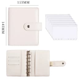 Budget Planner 2026 Cash Envelope Savings Money 6 Holes Binder for Financial Management A7 Loose-leaf Notebook Binder Housing