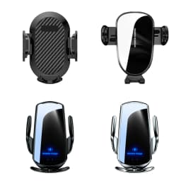 Car Phone Holder For Mercedes Benz S Class W221 2008 2009 2010-2012 Mobile Phone Mounts Car Wireless Charging Special Fixed Base