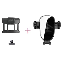 Car Phone Holder For Mercedes Benz S Class W221 2008 2009 2010-2012 Mobile Phone Mounts Car Wireless Charging Special Fixed Base