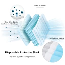 10-200PCS Kids Masks Disposable Child Mask Non-woven Filter Breathable Children Mask 3 Layer Ply Anti-dust Children's Mascarilla
