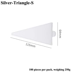 Meibum Dessert Board Base Golden Paper Plates Silver Mousse Mat 100pcs/Set Cake Cardboard Pastries Display Tray Decorative Tools