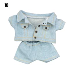 10/20cm Knitted Sweater Clothes Pants Suit 20CM Doll Clothes Dolls Jacket Vest Overalls Shorts Suit Accessories for Idol Dolls