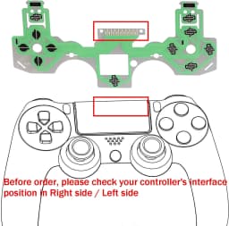 10Pcs Conductive Film Keypad Flex Cable PCB Buttons Ribbon Circuit Board For PS4 4 Pro Slim JDM JDS 001/011/030/040/050