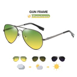 Photochromic Sunglasses Men Polarized Aviation Day Night Vision Glasses for Driving Women Anti-UV Goggle oculos de sol masculino