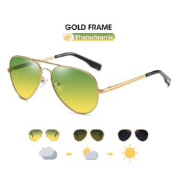 Photochromic Sunglasses Men Polarized Aviation Day Night Vision Glasses for Driving Women Anti-UV Goggle oculos de sol masculino