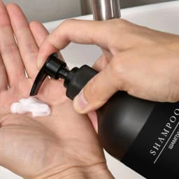 500ml/16oz Shower Soap Dispenser Refillable Shampoo Dish Soap Bottles Minimalist Black Lotion Bottle for Bathroom/Kitchen