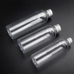 50/100pcs Plastic Bottle Aluminum Cap 5ml 10ml 15ml 20ml 30ml 50ml Empty Vial Sample Bottles Transparent Container for Traveling