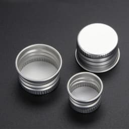 50/100pcs Plastic Bottle Aluminum Cap 5ml 10ml 15ml 20ml 30ml 50ml Empty Vial Sample Bottles Transparent Container for Traveling