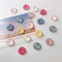 Circular Magnetic Buckle Refrigerator Magnet Hole Plate Photo Magnet Decoration Magnet